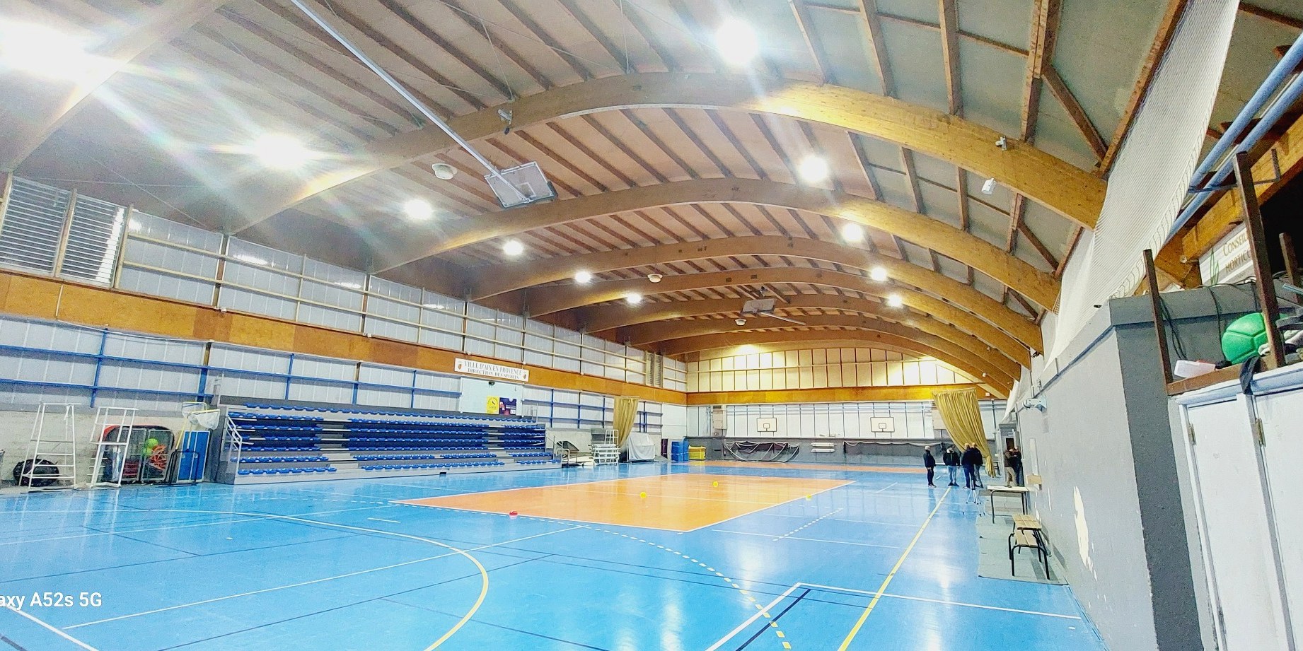 halle des sports Carcassonne 500lux